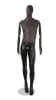 Distressed Leather-Like Mixed Fabric Male Mannequin Bendable Arms Leg Bent - Image 1 of 0