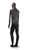 Distressed Leather-Like Mixed Fabric Male Mannequin Bendable Arms Leg Bent - Image 3 of 0