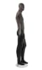 Distressed Leather-Like Mixed Fabric Male Mannequin Bendable Arms Leg Bent - Image 5 of 0