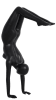 Photo: Yoga Mannequin Female in Black Matte Made of Fiberglass - Image 3 of 0