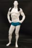 Ripped muscular male mannequin with hands on hips for fitness apparel and athletic retail display - Image 2 of 0