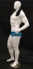 Ripped muscular male mannequin with hands on hips for fitness apparel and athletic retail display - Image 3 of 0