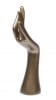 Shiny Pewter Hand Display 12 inches - Image 3 of 0
