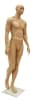 Tan muscular male mannequin with athletic build for retail clothing display and fitness merchandising - Image 3 of 0