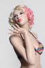 Realistic Marilyn female flesh tone mannequin in kiss pose for fashion retail displays - Image 5 of 0