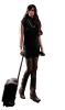 Elegant Rose female mannequin made of flesh-tone fiberglass with a tempered glass base and detachable limbs for retail clothing displays. - Image 2 of 0