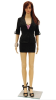 Female Mannequin in Tan with Makeup Unbreakable Plastic - Image 4 of 0