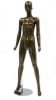 Metallic Bronze Retro Abstract Female Mannequin - Image 1 of 0