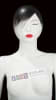 Abstract Asian Matte White Female Mannequin Left Leg Bent - Image 6 of 0