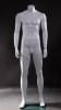White male headless mannequin in gloss white finish with foot and calf support, ideal for retail displays. - Image 2 of 0