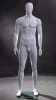 Glossy white egghead male mannequin for retail clothing display and fashion merchandising - Image 1 of 0
