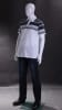 Glossy white egghead male mannequin for retail clothing display and fashion merchandising - Image 3 of 0
