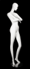 Matte White Abstract Vogue Female Mannequin - Arms Crossed - Image 2 of 0