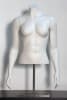 High End Fit Matte White Headless Female Torso - Straight Arms - Image 1 of 0