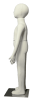 3' 8" Beige Full Body Bendable Child Mannequin - Image 2 of 0