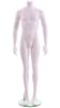 matte white headless male mannequin straight pose retail display zing display - Image 1 of 0