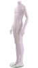 matte white headless male mannequin straight pose retail display zing display - Image 2 of 0