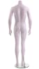 matte white headless male mannequin straight pose retail display zing display - Image 3 of 0