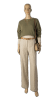 Unbreakable Female Mannequin in Tan with Facial Features - Image 1 of 0
