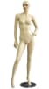Female mannequin with detailed makeup and hand-on-hip pose in a neutral-tone finish. - Image 2 of 0