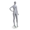 Slate Grey Mannequin Abstract Head Female Right Hand on Hip - Image 2 of 0