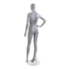 Slate Grey Mannequin Abstract Head Female Right Hand on Hip - Image 5 of 0