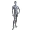 patrick abstract male mannequin slate gray left hand on hip - Image 1 of 0