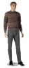 Realistic Male Athletic Fleshtone Mannequin - Image 1 of 0