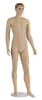 Realistic Male Athletic Fleshtone Mannequin - Image 2 of 0