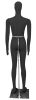Posable Female Mannequin in Pin-able Black Jersey Cloth from www.zingdisplay.com - Image 3 of 0