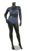 matte black plus size female mannequin right hand on hip retail display zing display - Image 1 of 0