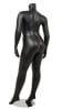 matte black plus size female mannequin left leg out retail display zing display - Image 4 of 0
