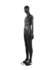 Matte Black Male Mannequin with Bendable Wood Arms - Image 4 of 0