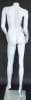 Matte White Headless Female Mannequin Stylish Standing - Image 3 of 0