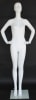 Vicki Matte White Abstract Female Mannequin -Hands on Hips - Image 1 of 0