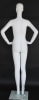 Vicki Matte White Abstract Female Mannequin -Hands on Hips - Image 2 of 0