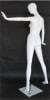 Vicki Matte White Abstract Female Mannequin - Hand Out Stop Pose - Image 2 of 0