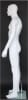 5'11" White Realistic Fiberglass Male Mannequin - Image 3 of 0