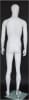 5'11" White Realistic Fiberglass Male Mannequin - Image 4 of 0
