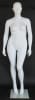 Matte White - Female Plus Sized Abstract Head Mannequin - Image 1 of 0