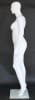 Matte White - Female Plus Sized Abstract Head Mannequin - Image 3 of 0