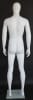 6'2" Matte White Egghead Male Mannequin - Image 4 of 0