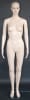 Realistic 5' 8" Plastic Female Mannequin - Light Flesh Tone - Image 1 of 0