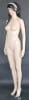 Realistic 5' 8" Plastic Female Mannequin - Light Flesh Tone - Image 3 of 0