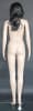 Realistic 5' 8" Plastic Female Mannequin - Light Flesh Tone - Image 4 of 0