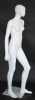 Matte White Facial Feature Female Mannequin  5'4" Teenage - Image 4 of 0