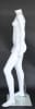 5 foot headless female mannequin matte white retail display - Image 2 of 0