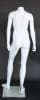 5 foot headless female mannequin matte white retail display - Image 3 of 0