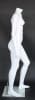 5 foot headless female mannequin matte white retail display - Image 4 of 0