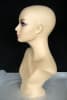 Fleshtone Female Mannequin Head with Makeup - Image 5 of 0